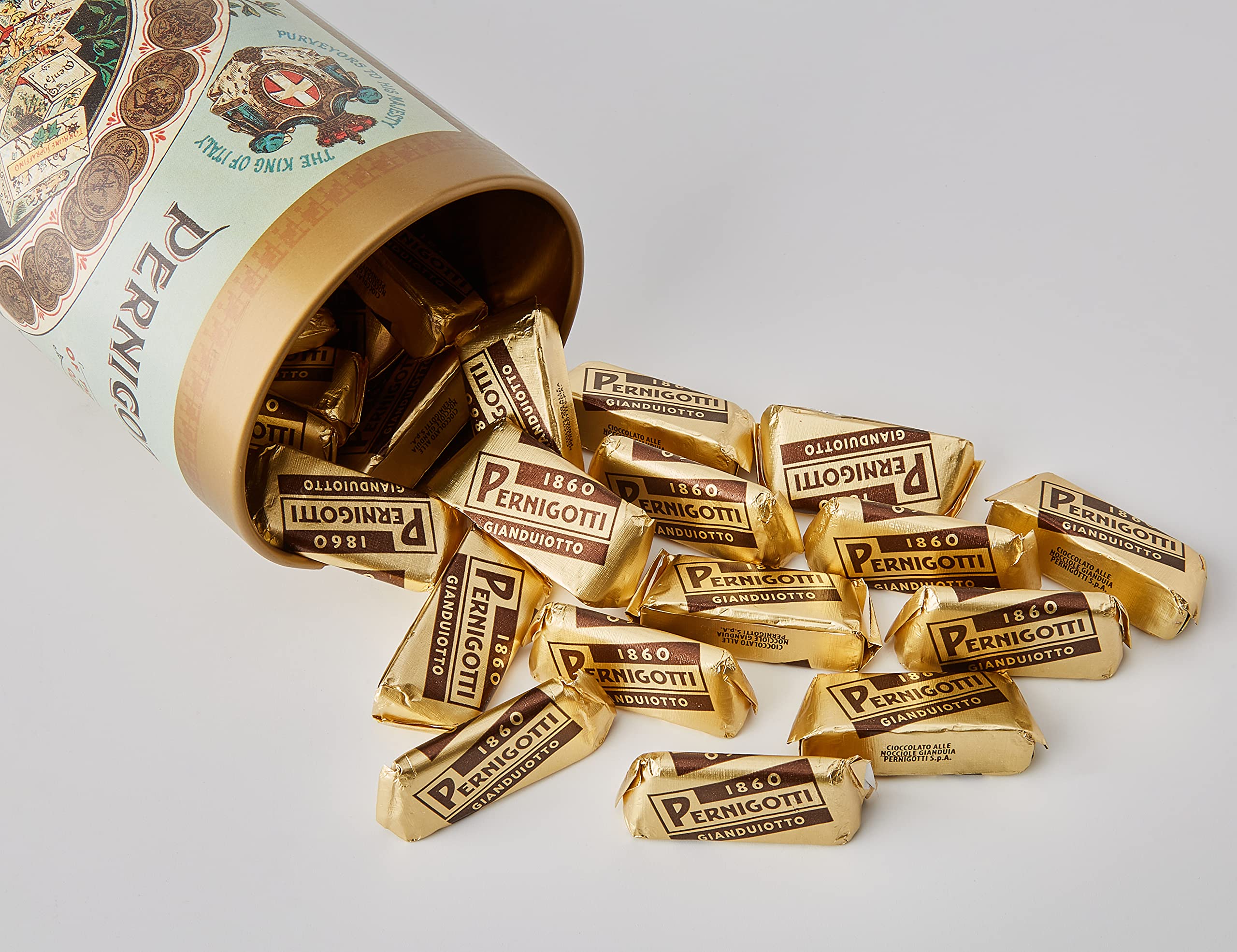 pernigotti-latta-vintage-gianduiotto-classico-190g image 2