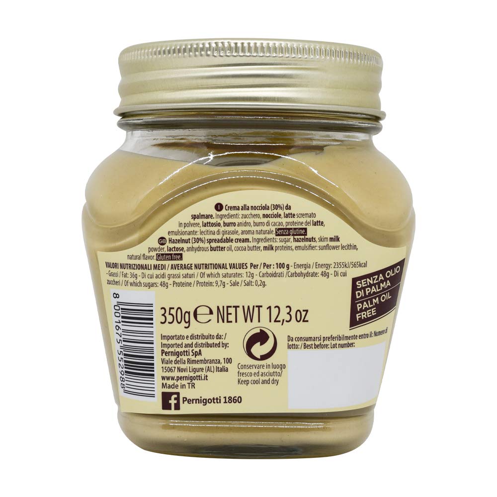 pernigotti-crema-nocciola-spalmabile-30-nocciole-6-x-350-g image 3