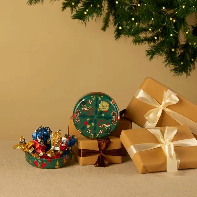venchi-lattina-tonda-natale-cometa-cioccolatini-86-g image 1