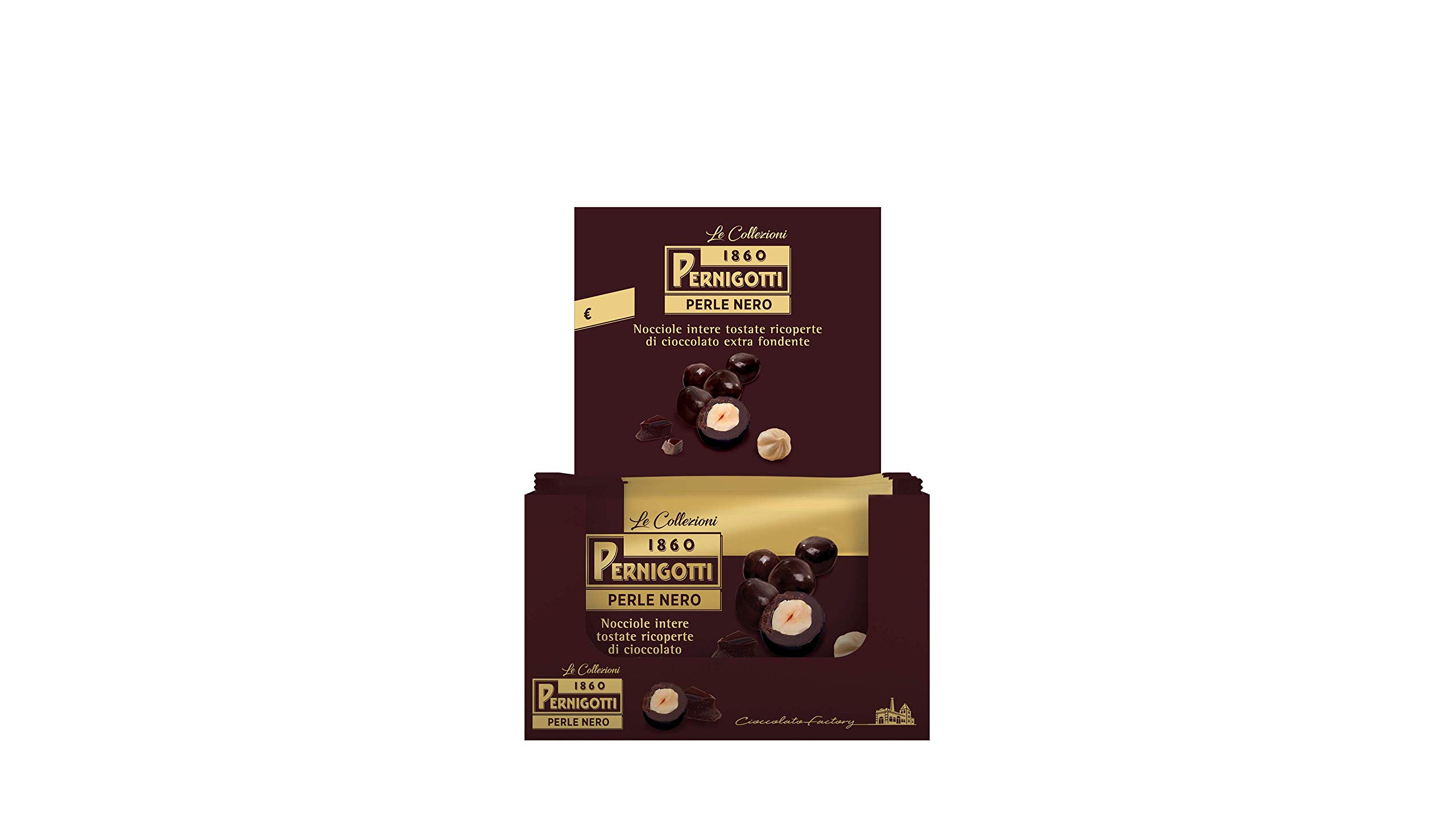 pernigotti-perle-nero-fondente-extra-51-con-nocciole-intere-48-x-30-g image 1