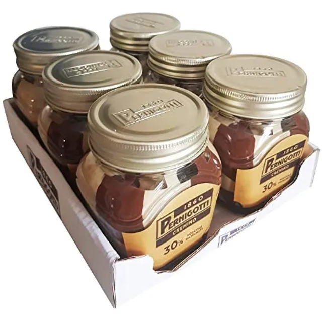 pernigotti-crema-cremino-spalmabile-gianduia-e-nocciola-6-x-350-g image 1