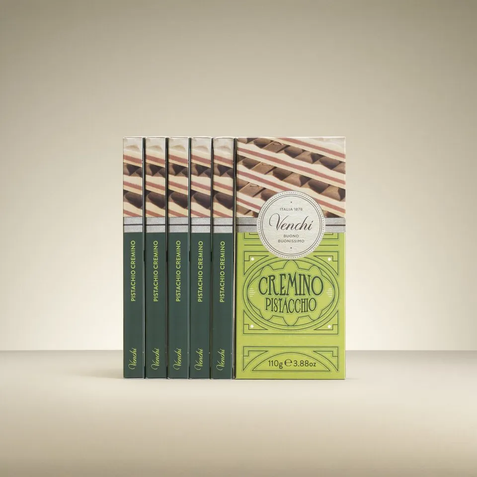 venchi-tavoletta-cremino-pistacchio-set-da-6-x-110-g image 1