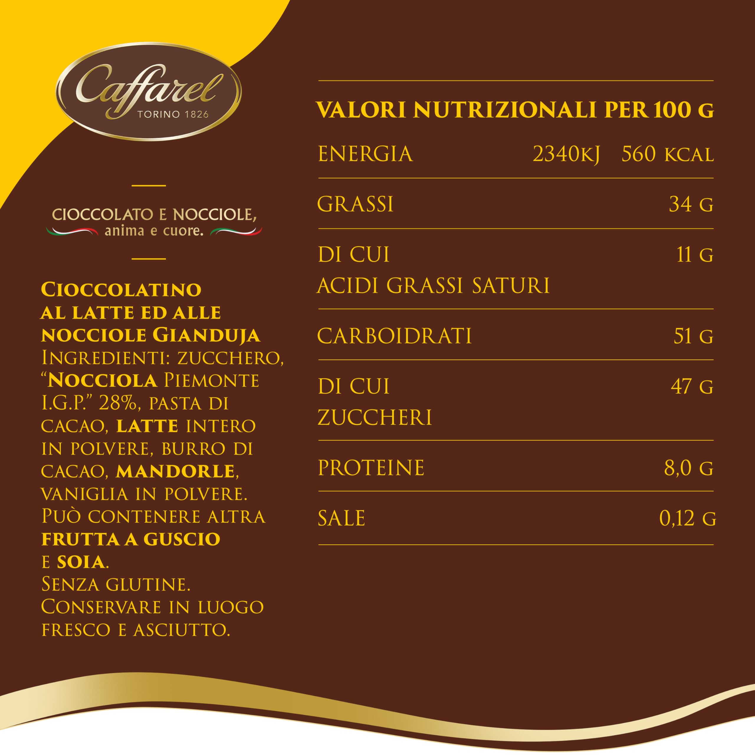 caffarel-gianduia-1865-gianduiotti-classici-sacchetto-200g image 8