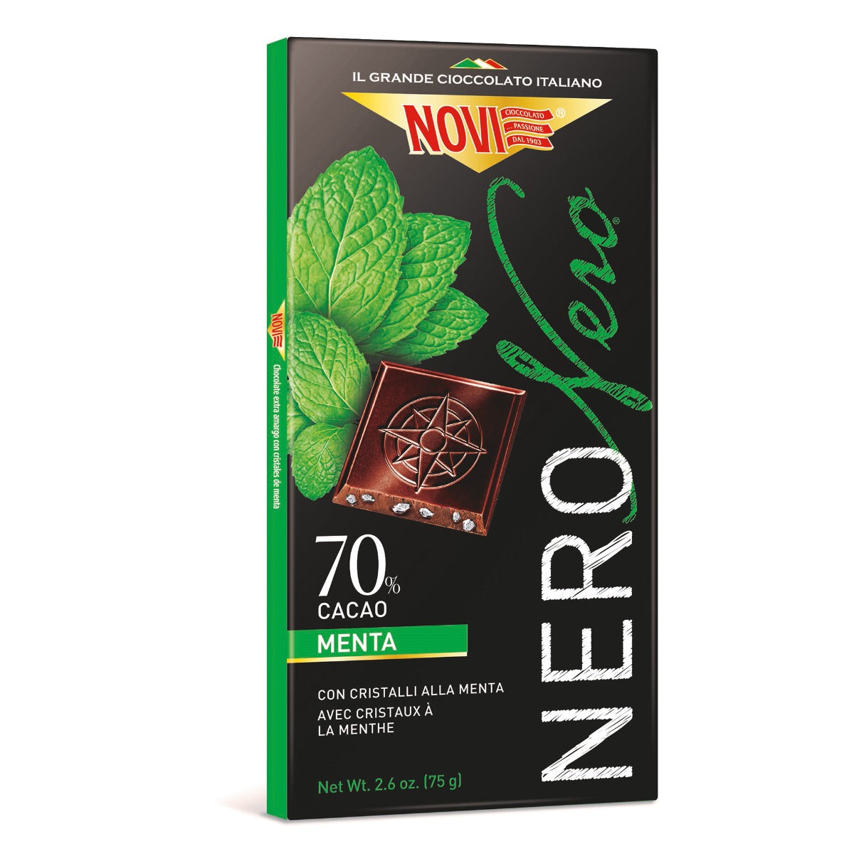 novi-nero-nero-tavoletta-extrafondente-70-menta-75g image 1