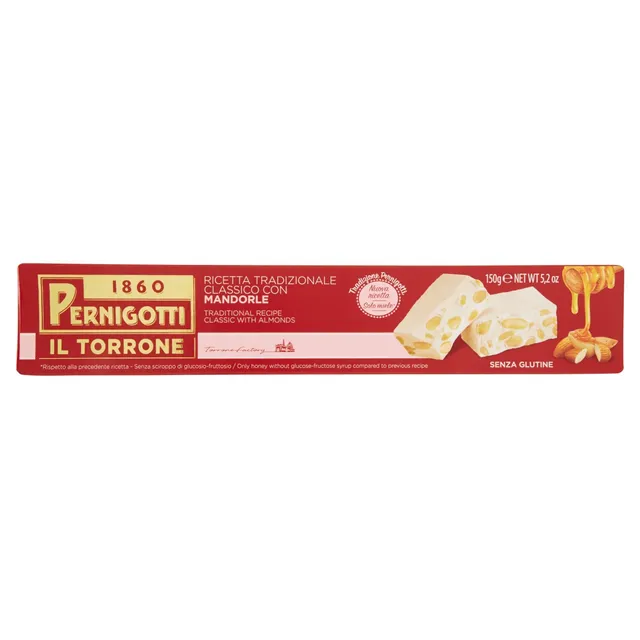 pernigotti-torrone-classico-mandorla-con-miele-150-gr image 1
