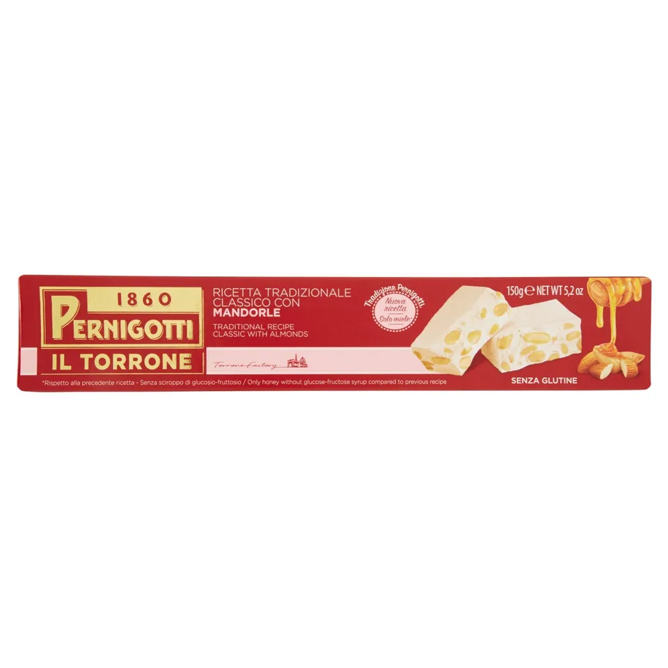 pernigotti-torrone-classico-mandorla-con-miele-150-gr image 1
