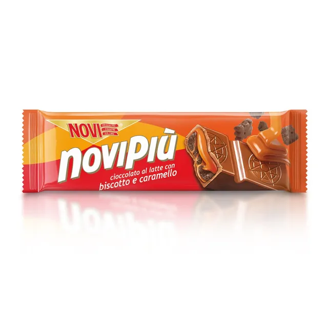 novi-novipi-barretta-cioccolato-caramello-e-biscotto-35g image 1