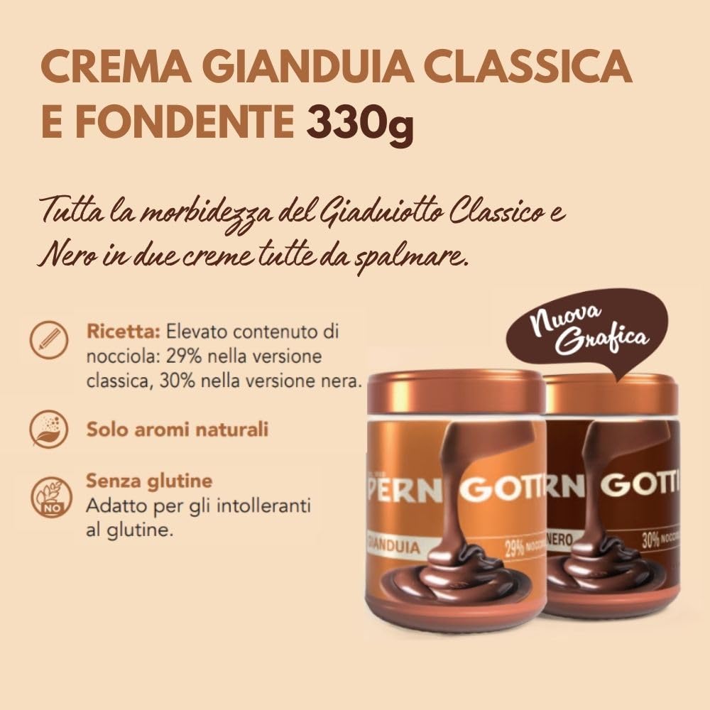 pernigotti-crema-spalmabile-gianduia-nero-fondente-30-nocciola-330-g image 3