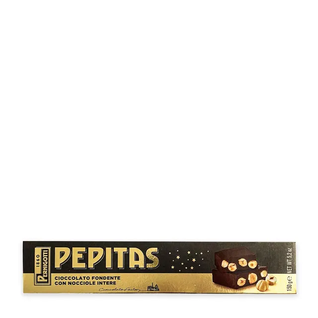 pernigotti-torrone-pepitas-fondente-nocciole-16-x-150-g image 1