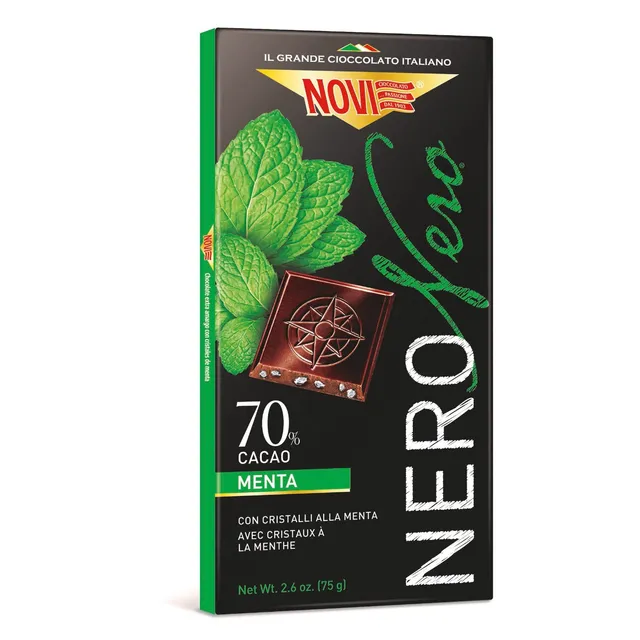 novi-nero-nero-tavoletta-extrafondente-70-menta-75g image 1