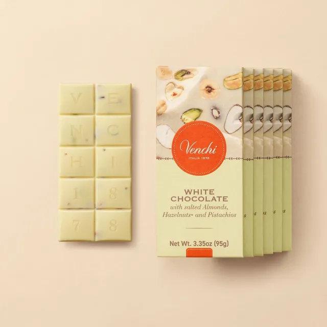 venchi-tavoletta-white-salted-nuts-set-6-pezzi-570-g image 1