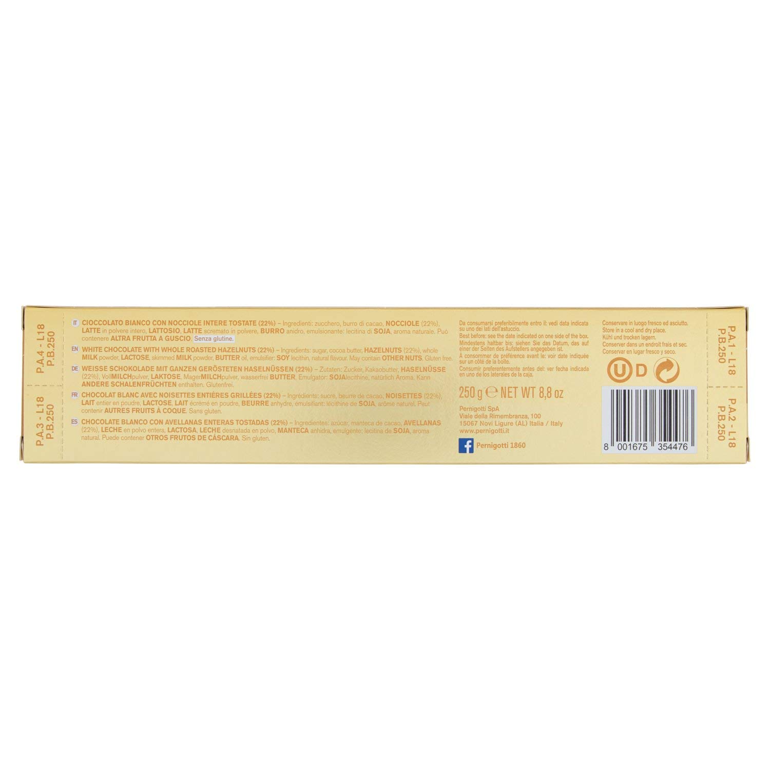 pernigotti-pepitas-bianco-torrone-al-cioccolato-bianco-con-nocciole-intere-250-g image 3