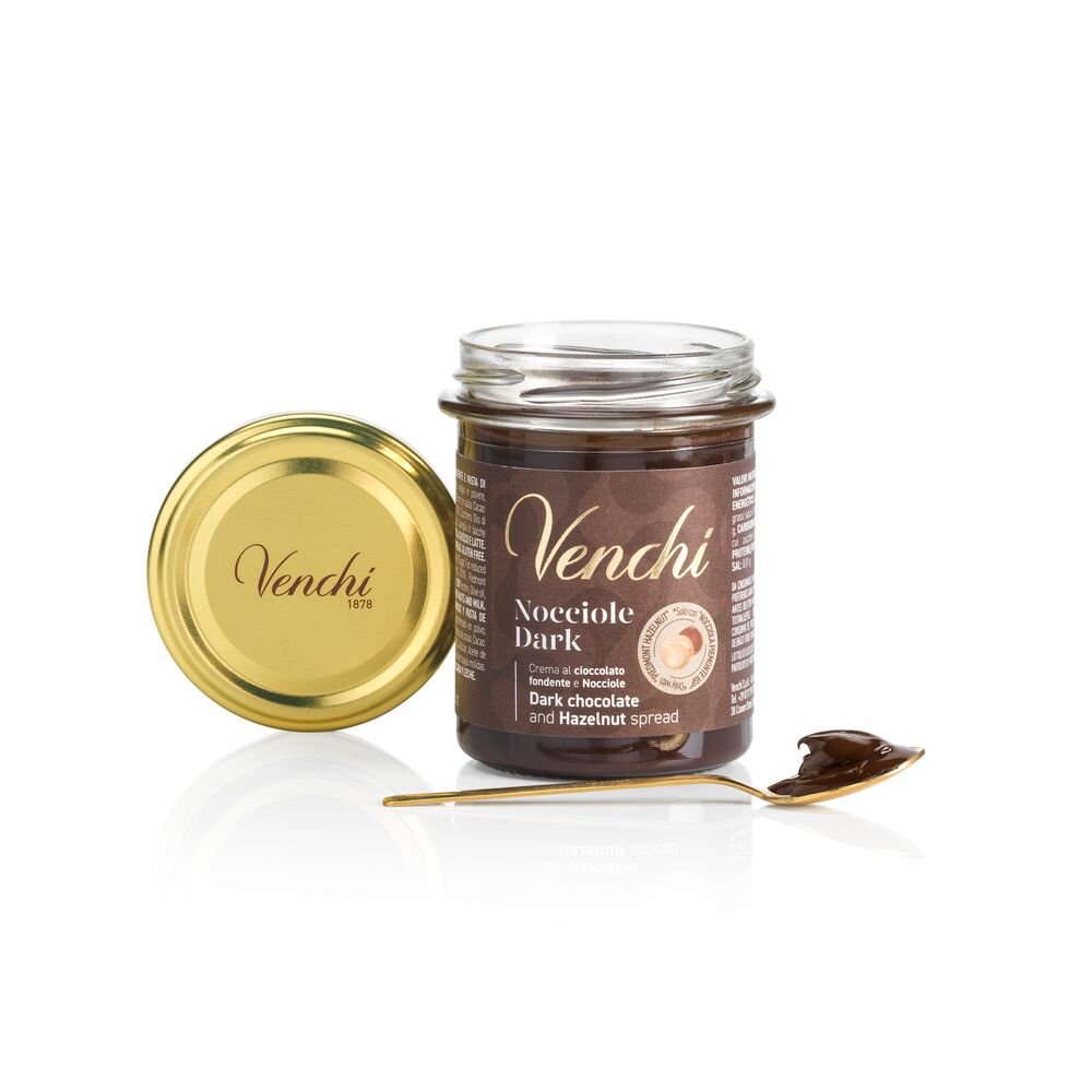 venchi-crema-spalmabile-fondente-e-nocciole-200-g image 2