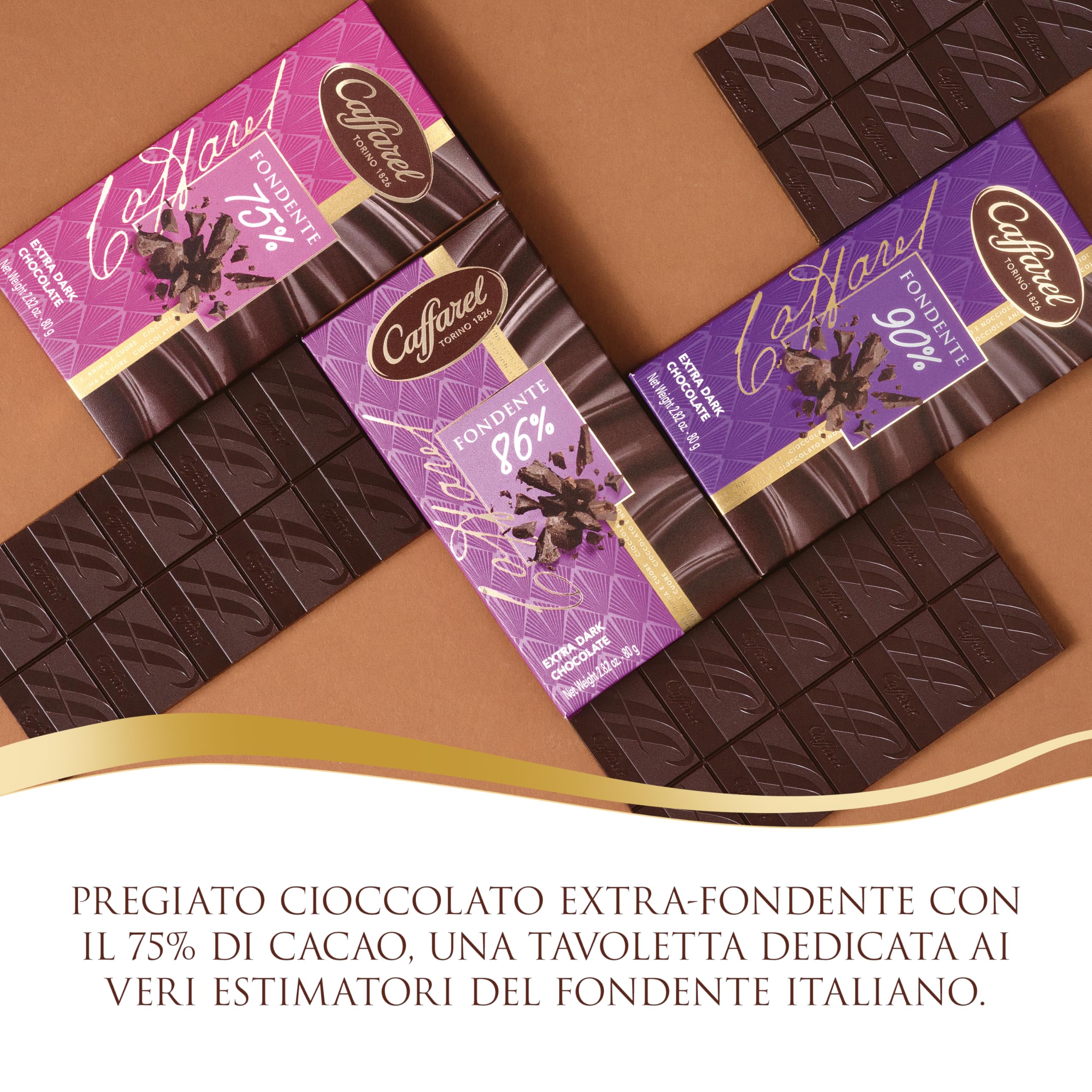 caffarel-dark-tavoletta-cioccolato-extra-fondente-75-80g image 5