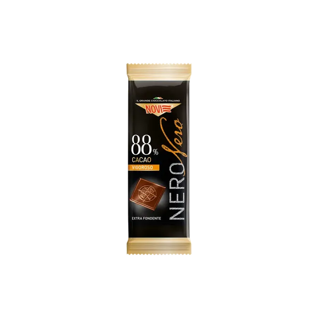 novi-nero-nero-88-cacao-barretta-fondente-22g image 1