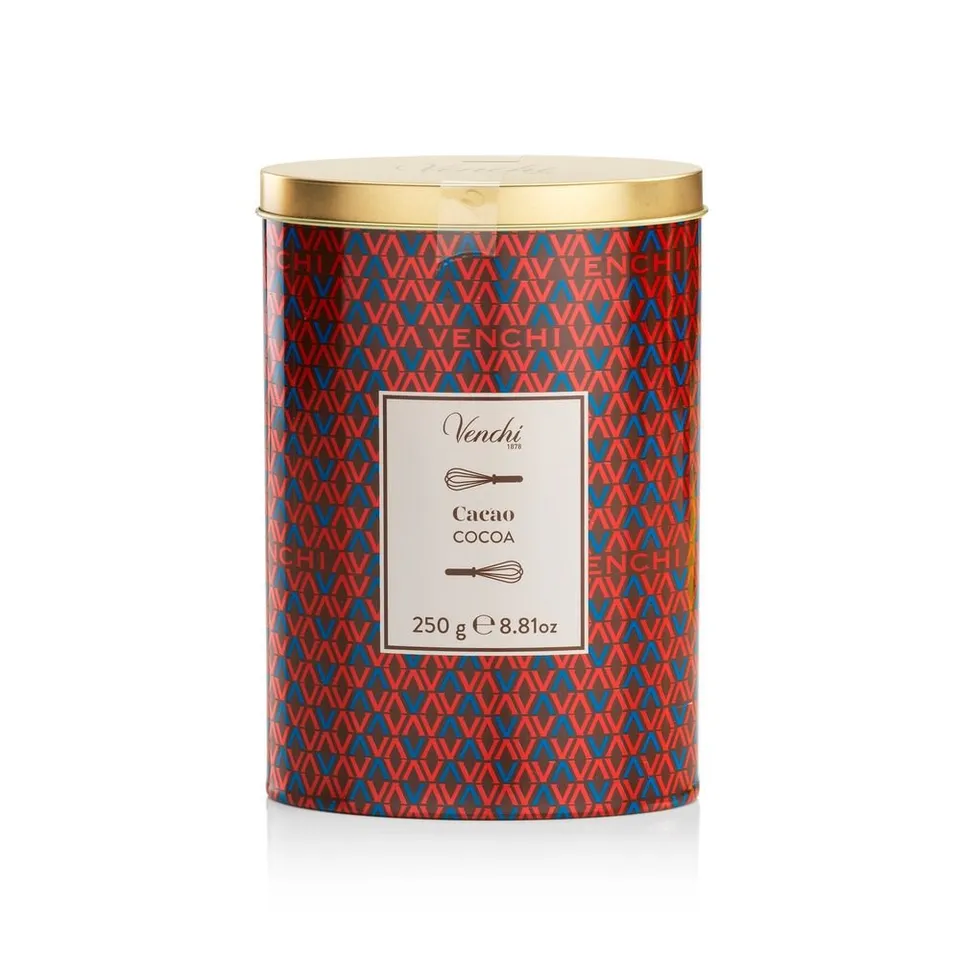 venchi-cacao-in-polvere-in-lattina-250-g-per-dolci-e-cioccolata image 1