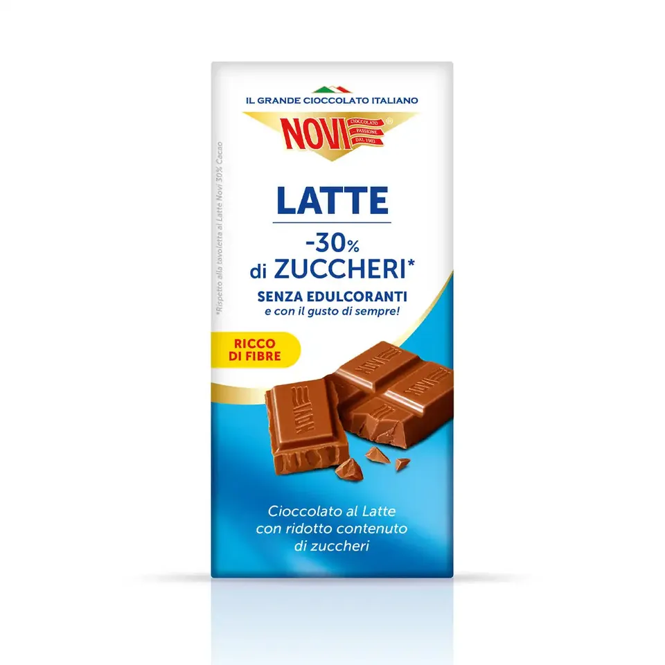 novi-tavoletta-al-latte-30-di-zuccheri-100g image 1