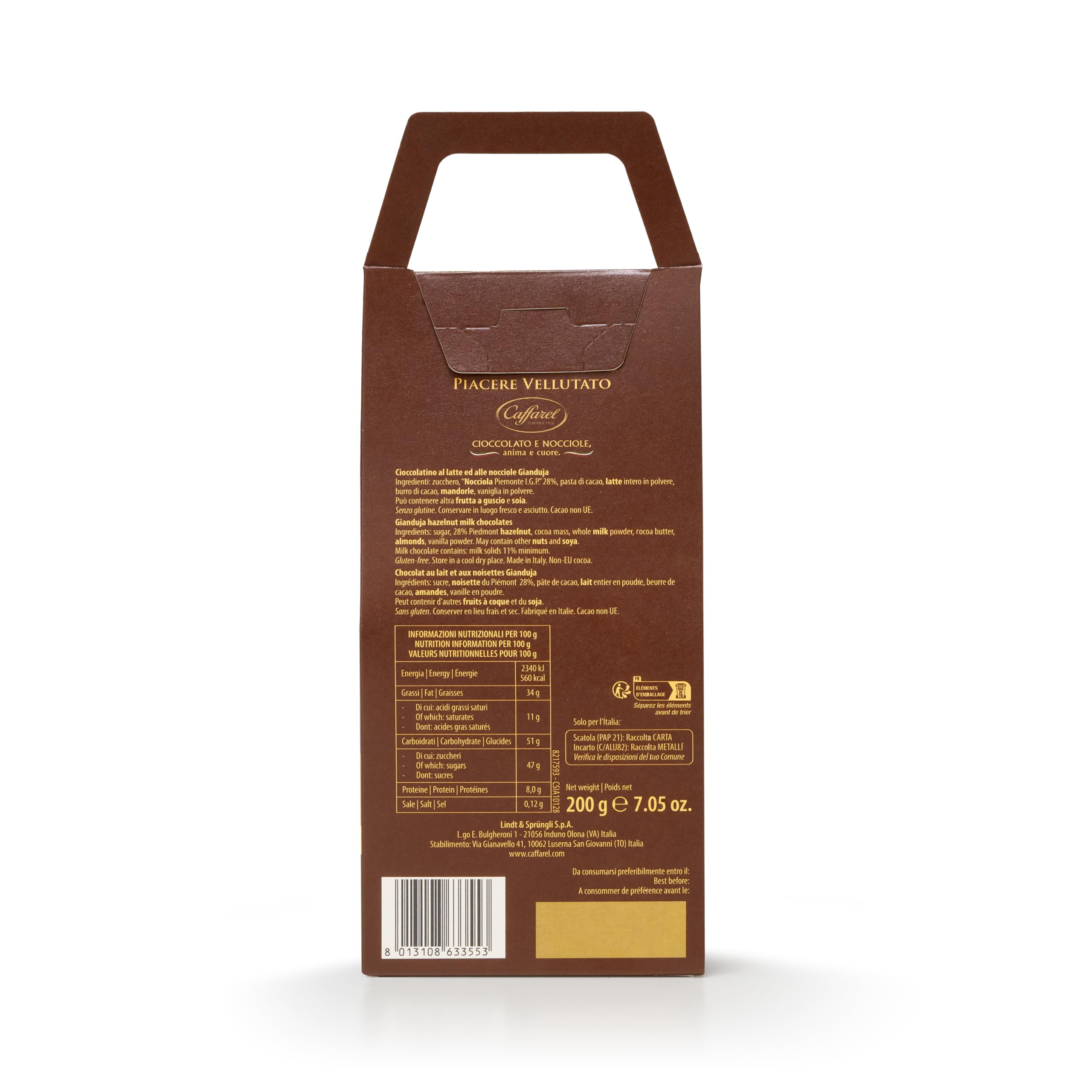 caffarel-gianduia-1865-gianduiotti-classici-sacchetto-200g image 2