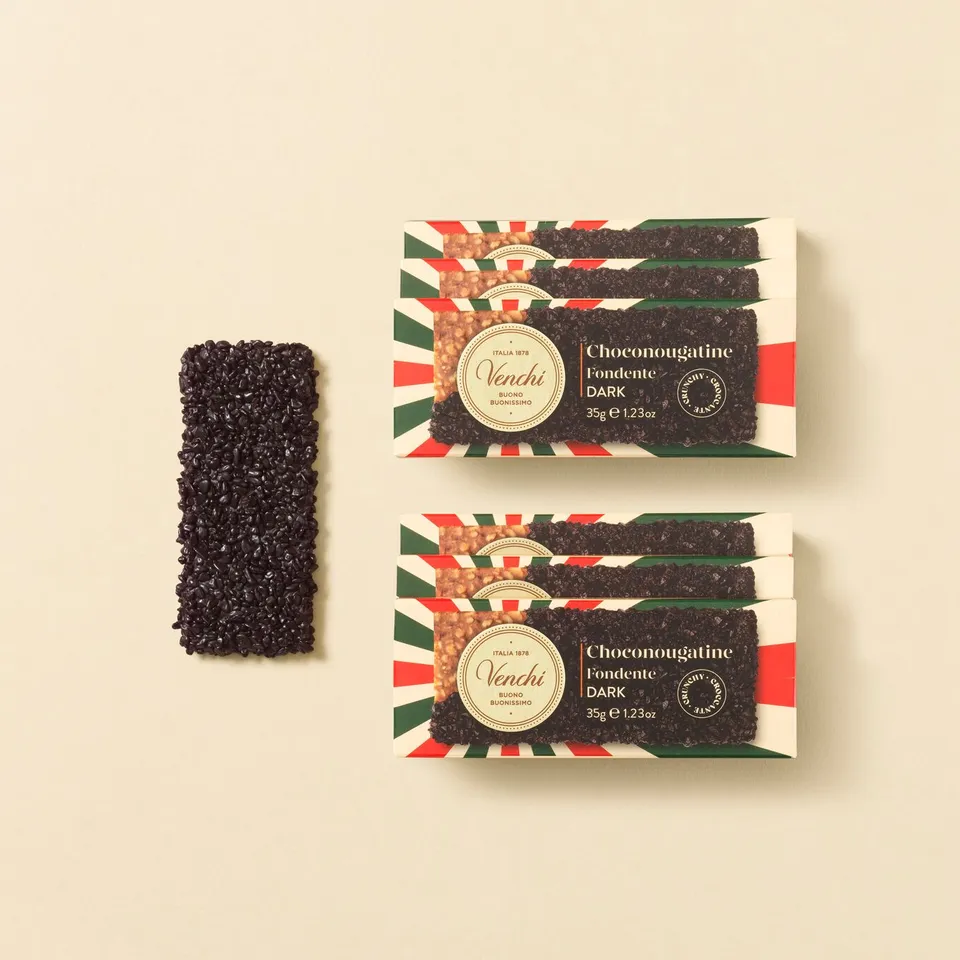 venchi-snack-bar-choconougatine-set-6-barrette-210-g image 1