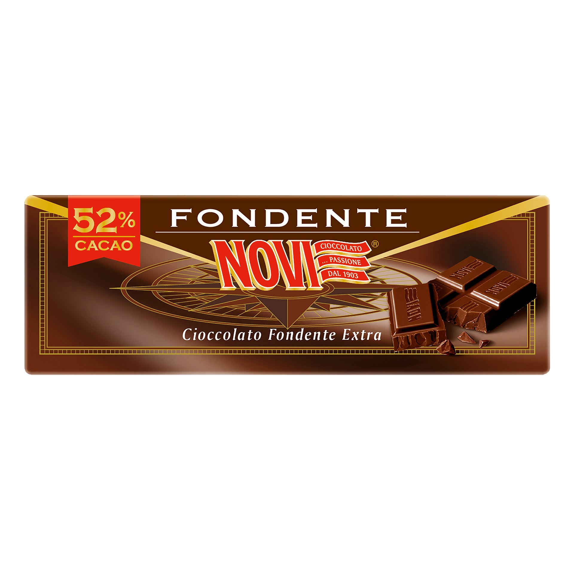novi-tavoletta-fondente-extra-52-cacao-200g image 1
