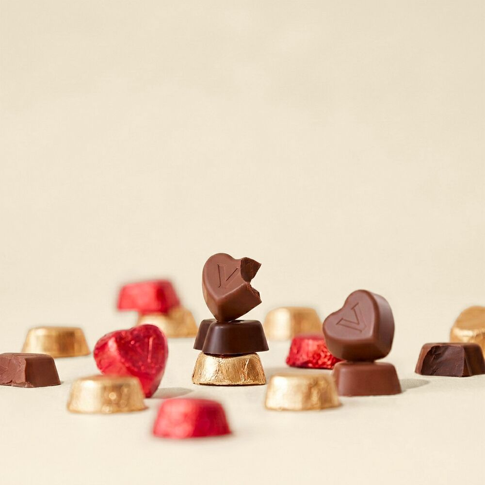 venchi-cuori-di-cioccolato-latte-e-fondente-2-kg image 1