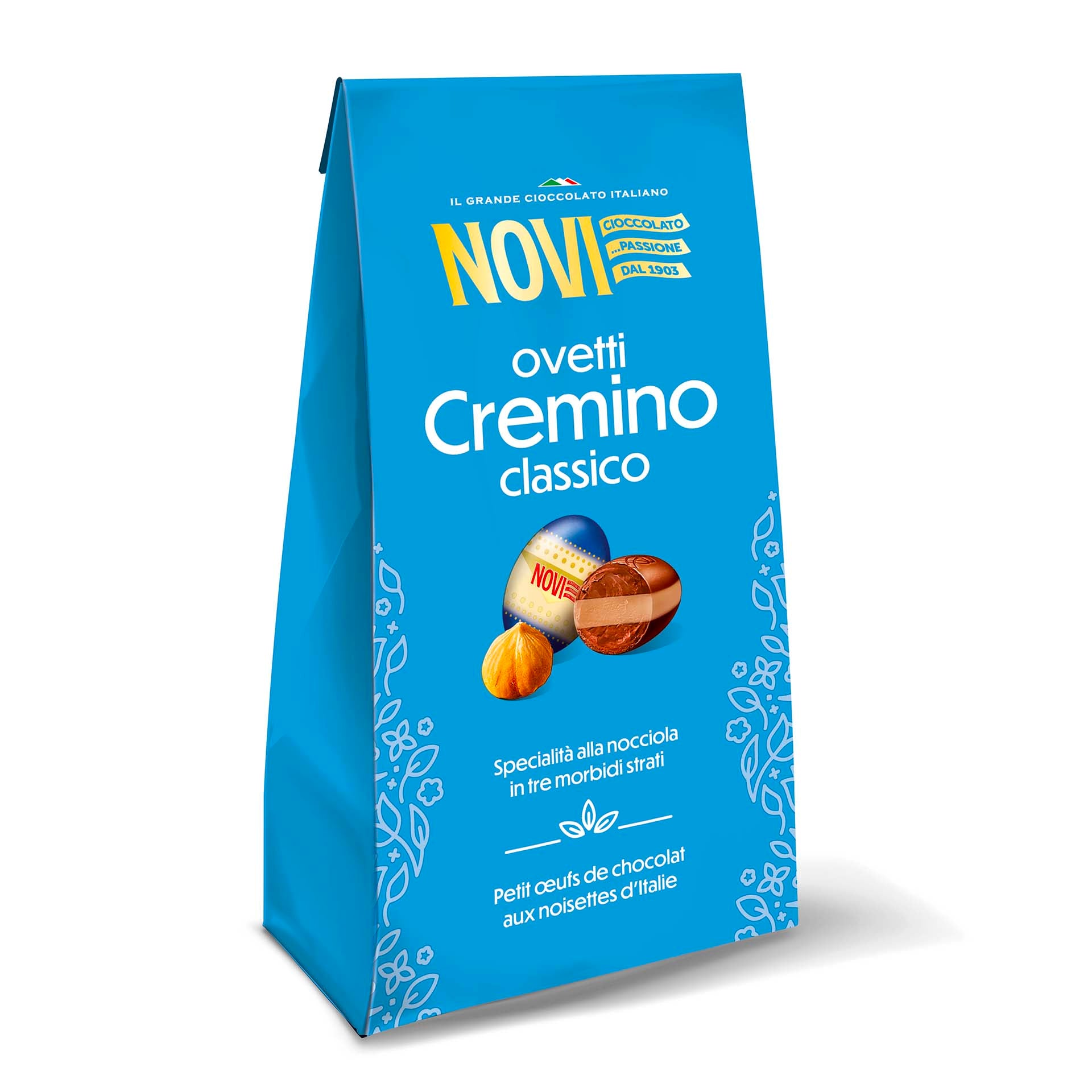 novi-ovetti-cremino-classico-al-latte-e-nocciole-160g image 1