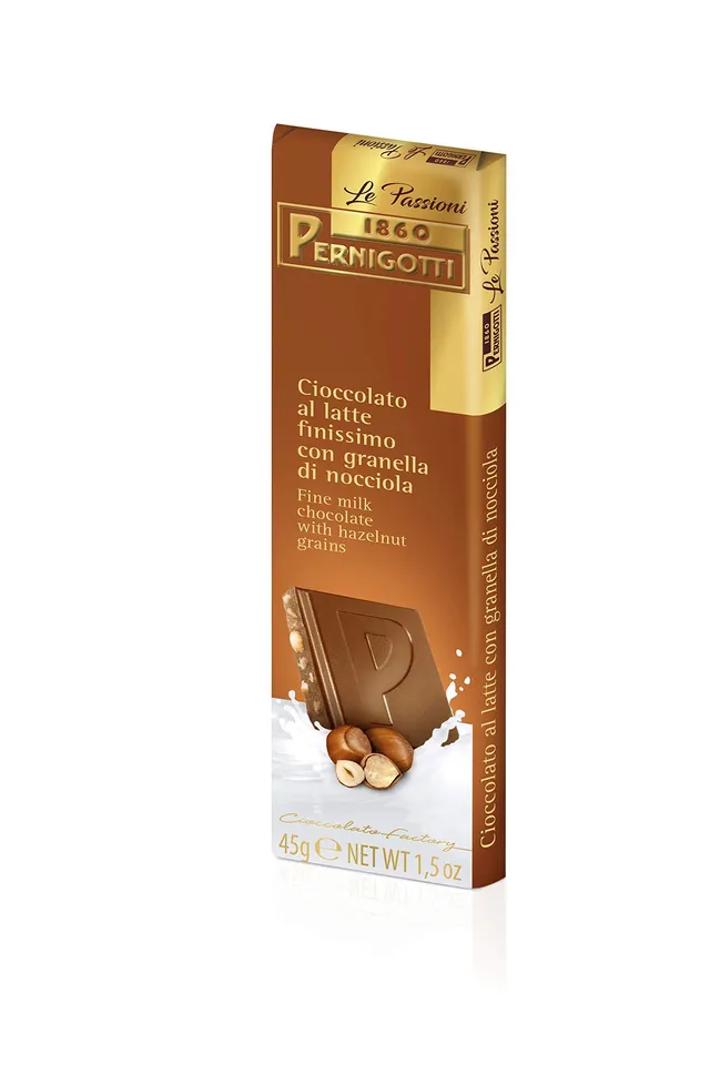 pernigotti-barretta-cioccolato-al-latte-con-granella-nocciola-24-x-45-gr image 1