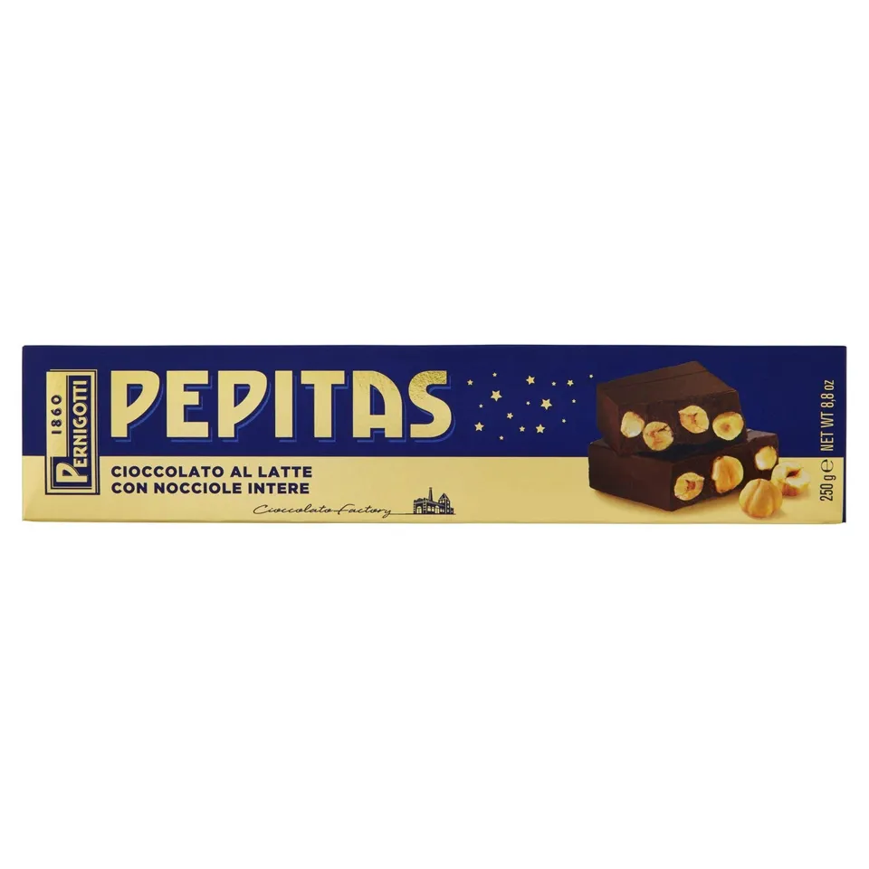 pernigotti-torrone-pepitas-al-latte-con-nocciole-250-gr image 1