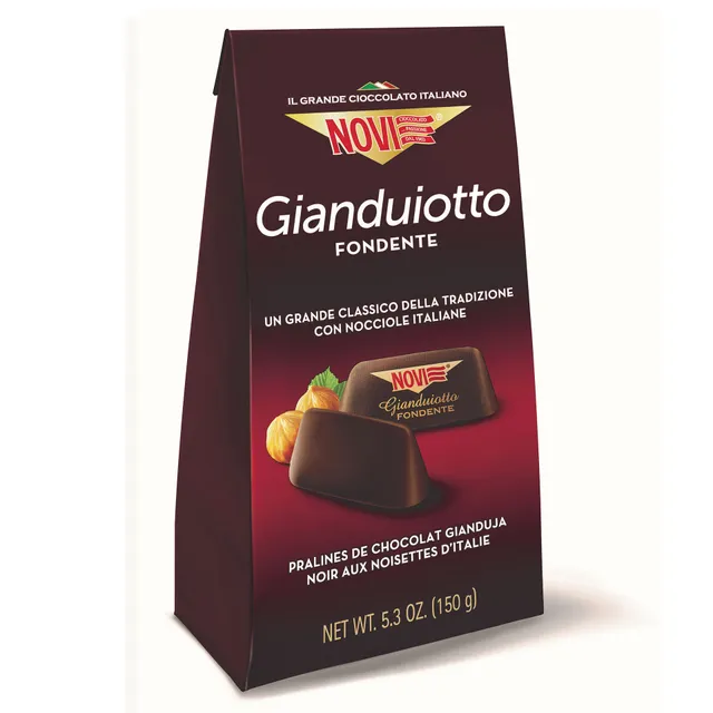 novi-gianduiotto-fondente-busta-150g-la-tradizione image 1