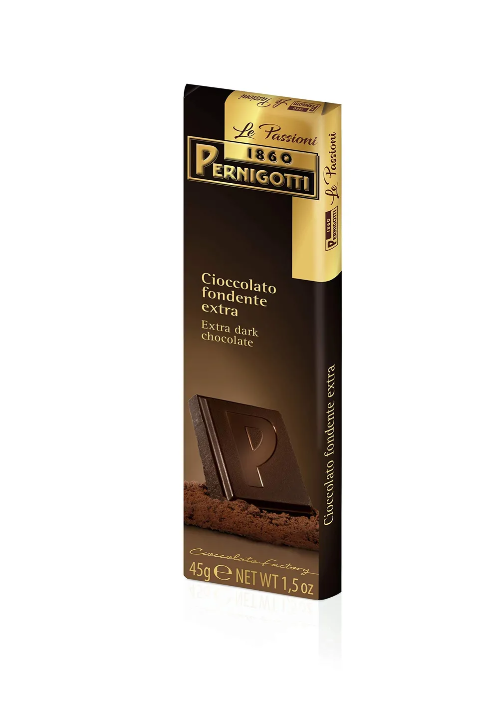 pernigotti-barretta-di-cioccolato-extra-fondente-24-x-45-g image 1