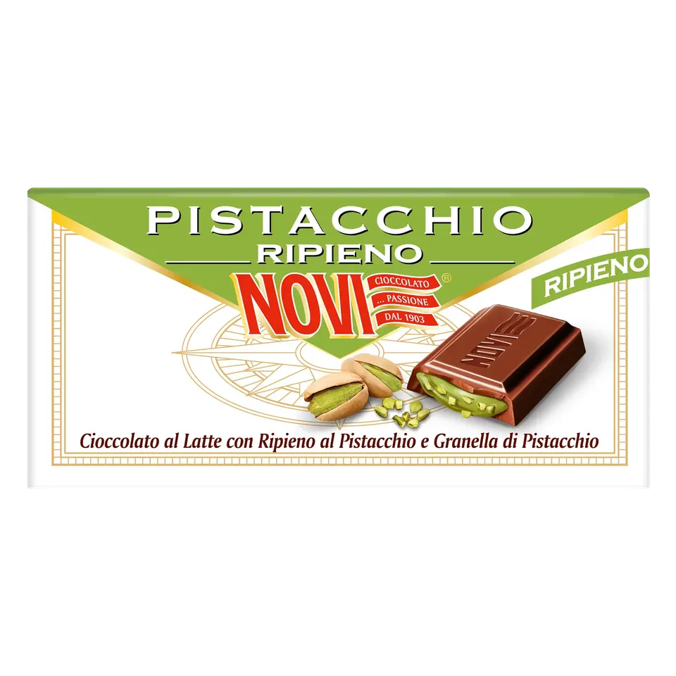 novi-tavoletta-latte-ripieno-pistacchio-105g-multistrato image 1