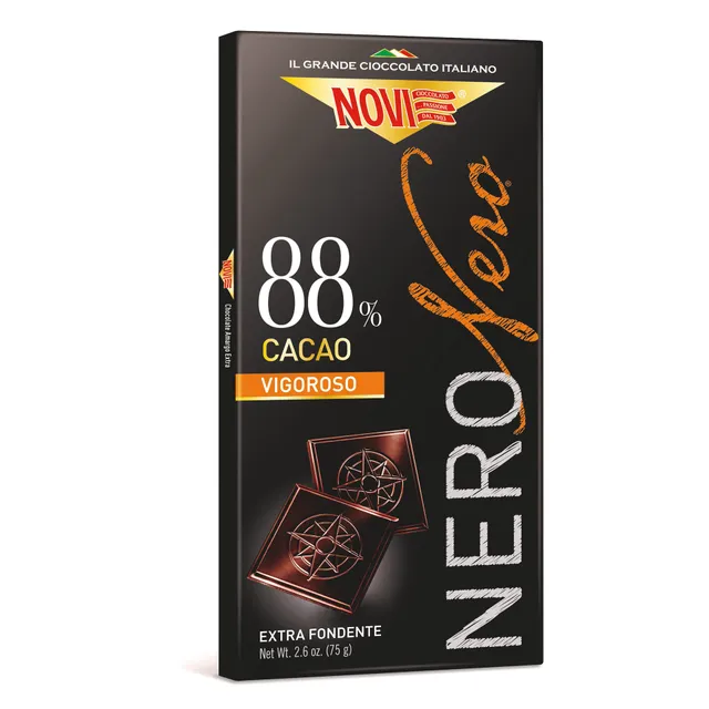 novi-nero-nero-88-tavoletta-fondente-75g image 1