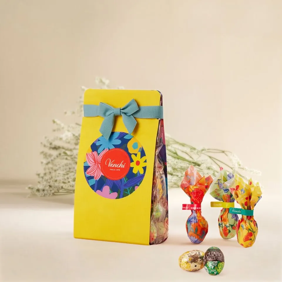 venchi-mini-uova-assortite-pouch-regalo-154-g image 1