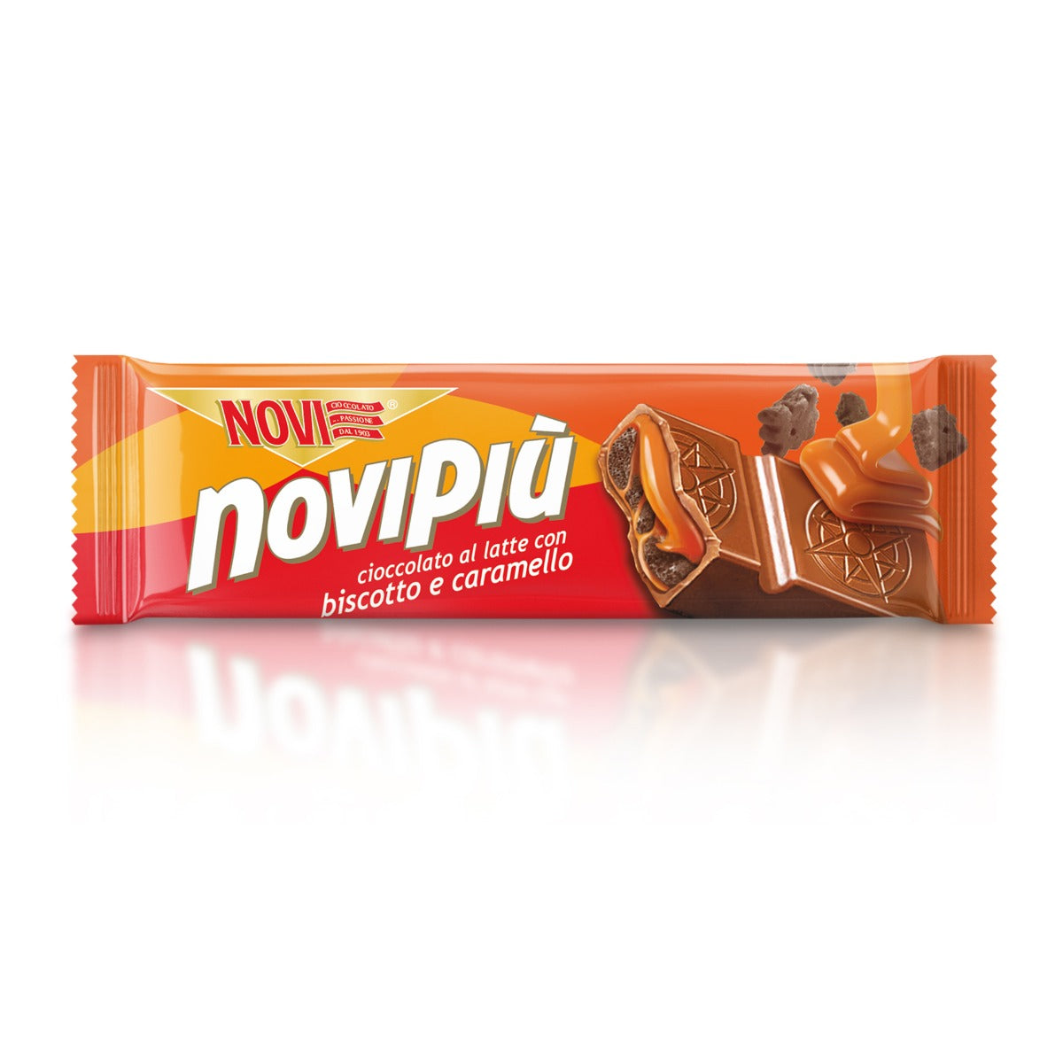 novi-novipi-barretta-cioccolato-caramello-e-biscotto-35g image 1