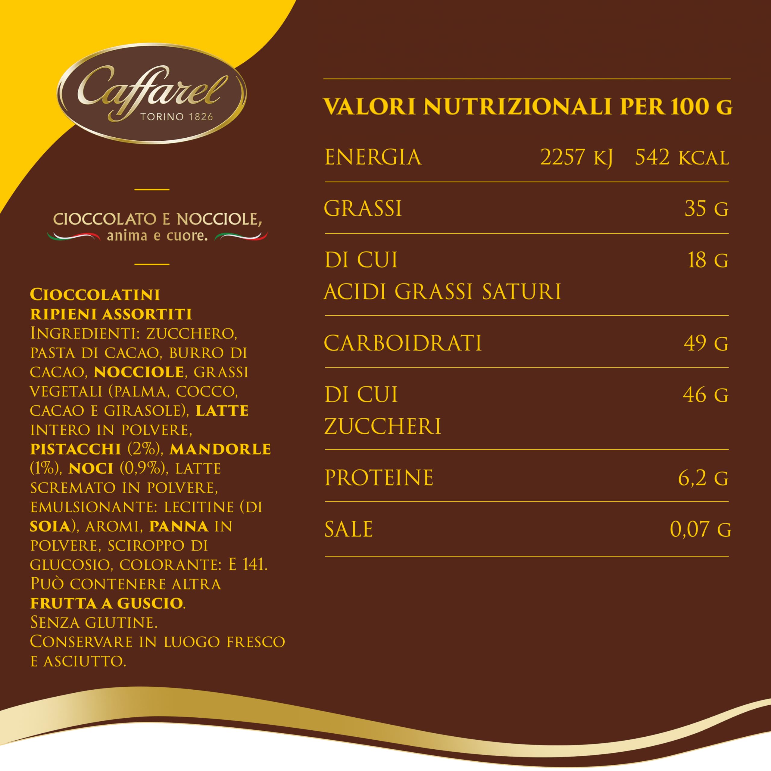 caffarel-scatola-regalo-delizie-d-italia-praline-assortite-228-g image 2