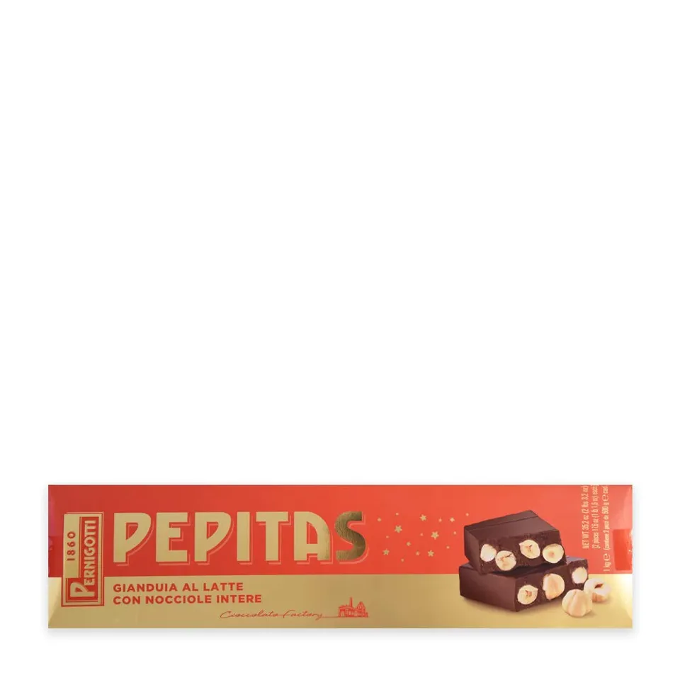 pernigotti-torrone-pepitas-classico-torrone-gianduia-al-latte-con-nocciole-1-kg image 1