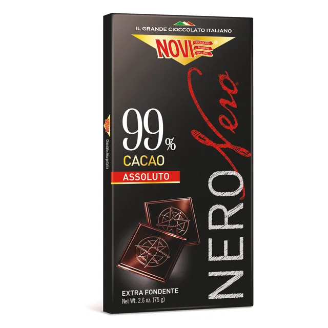 novi-nero-nero-99-cacao-tavoletta-fondente-75g image 1