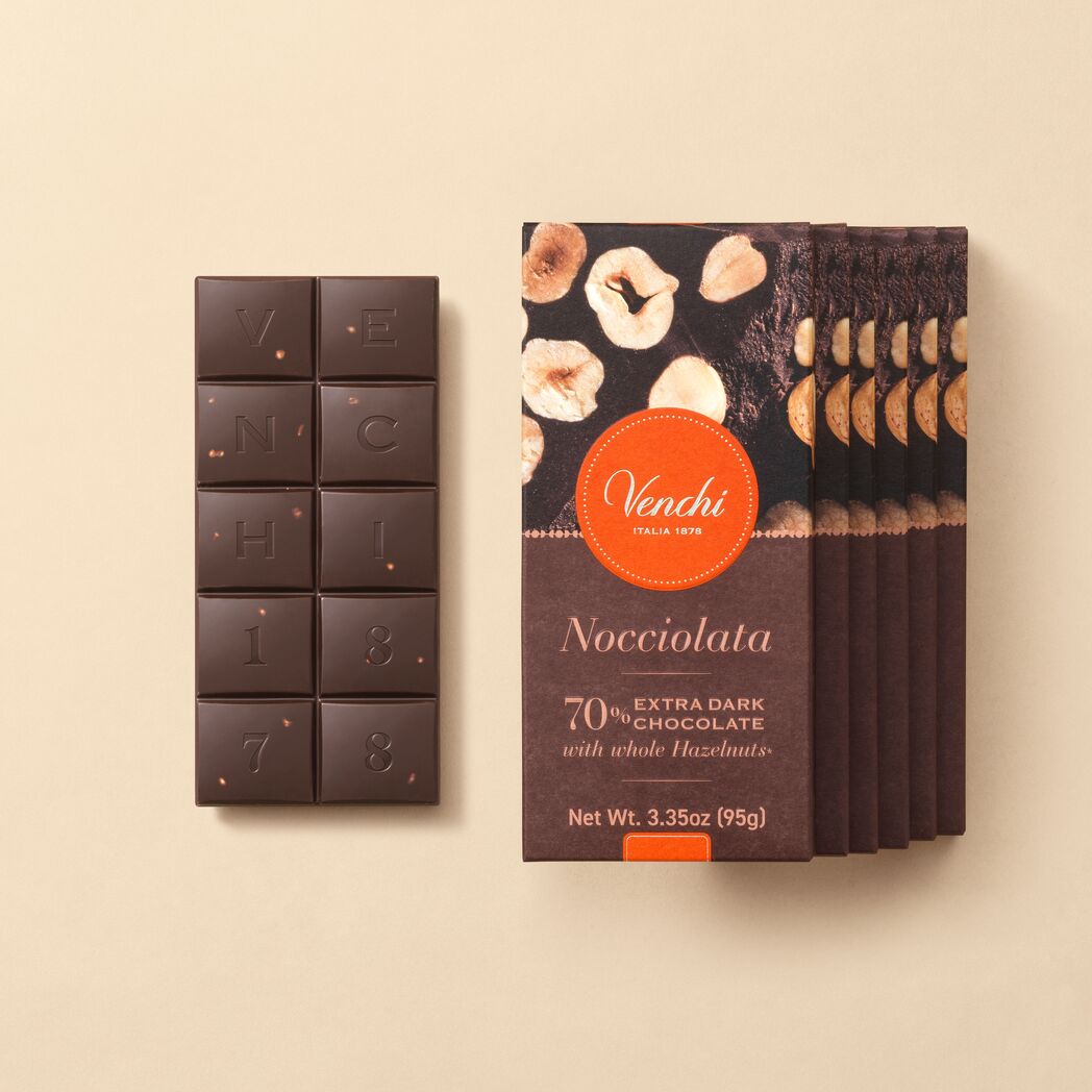 venchi-granblend-fondente-70-con-nocciole-piemonte-bundle-6-barrette image 1