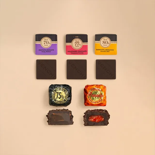 venchi-set-degustazione-cioccolatini-fondenti-490-g-chocoviar image 1