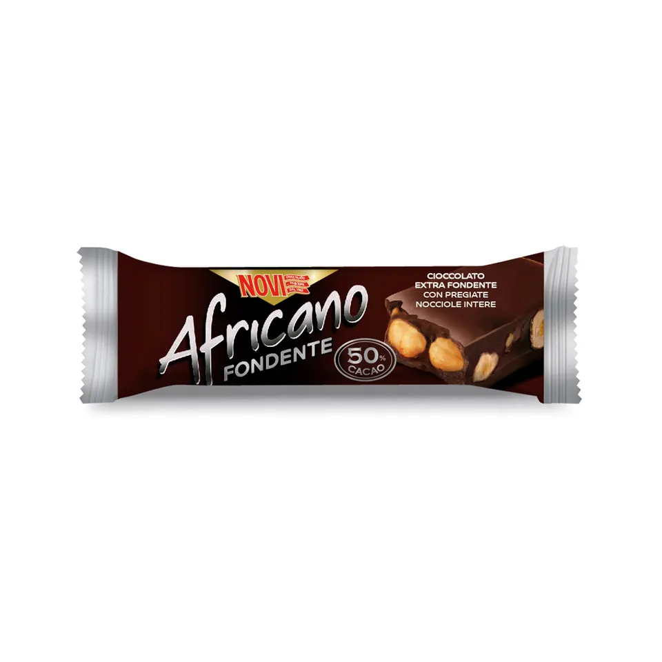 novi-africano-fondente-50-barretta-con-nocciole-intere-30g image 1