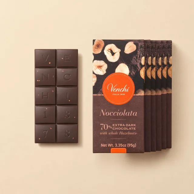venchi-granblend-fondente-70-con-nocciole-piemonte-bundle-6-barrette image 1