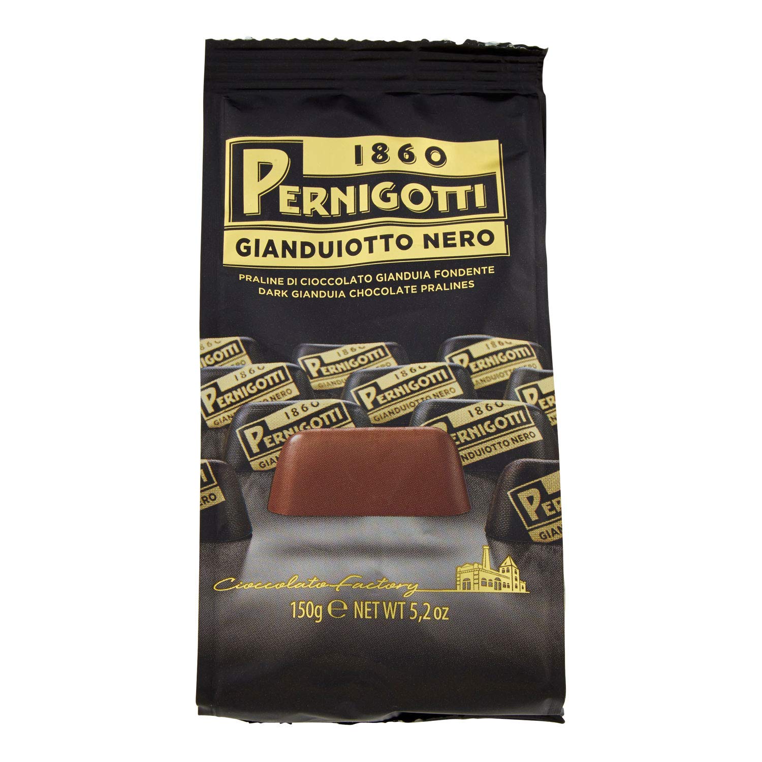 pernigotti-gianduiotto-nero-gianduia-fondente-praline-150g image 2
