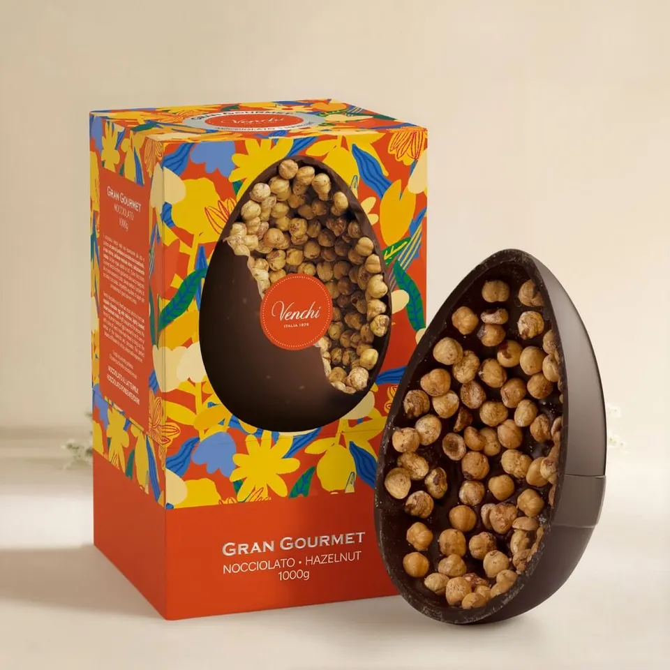 venchi-uovo-di-pasqua-gran-gourmet-latte-e-nocciole-piemonte-1-kg image 1