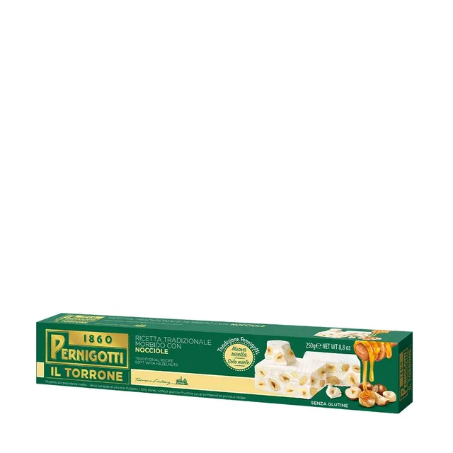 pernigotti-torrone-morbido-alla-nocciola-con-miele-12-x-250-g image 1