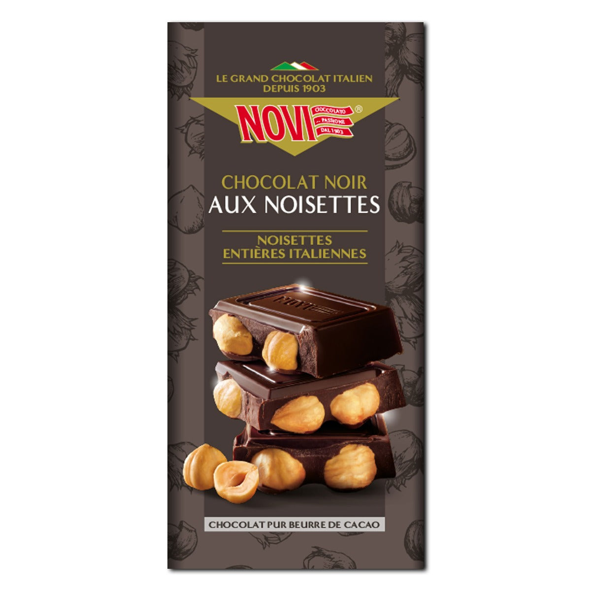 novi-nocciolato-fondente-extra-con-nocciole-intere-130g image 1