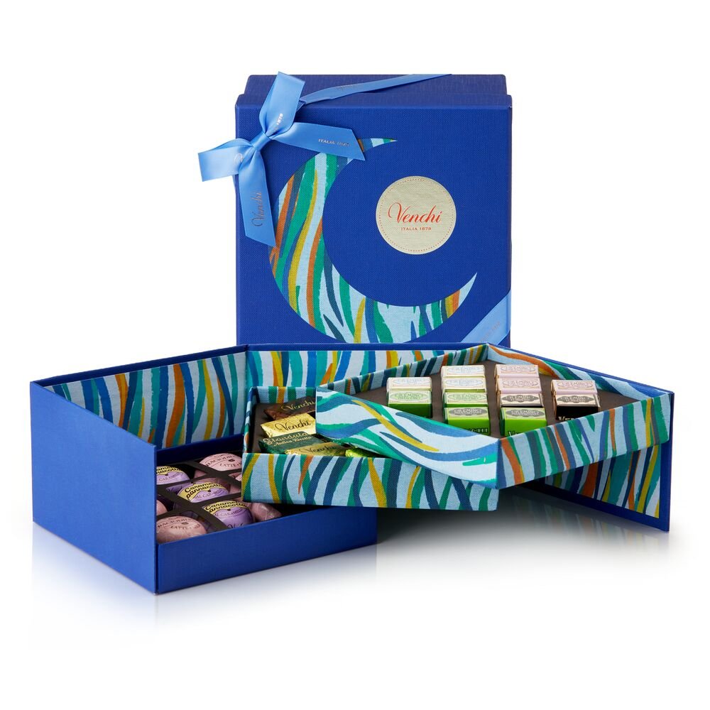 venchi-cassettiera-regalo-cioccolatini-assortiti-cremini-gianduiotti image 3