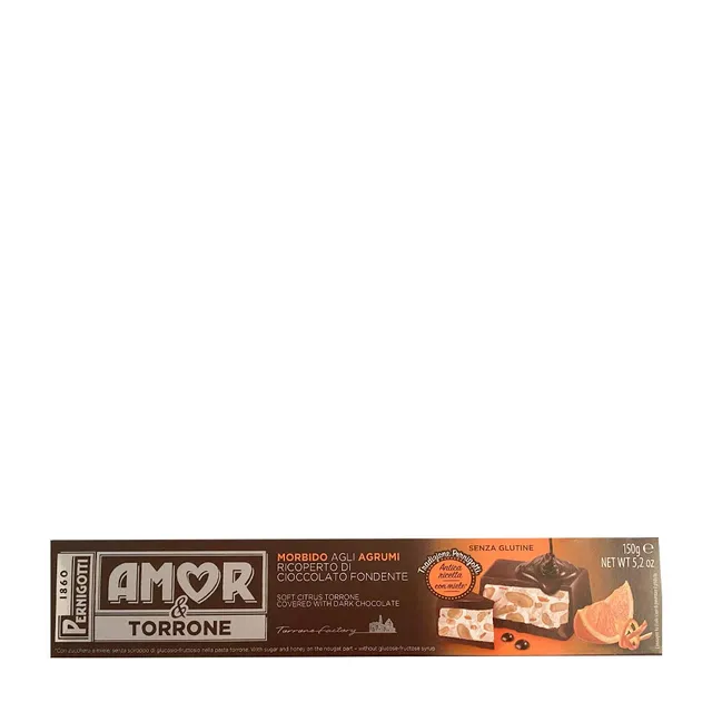 pernigotti-torrone-amor-agrumi-morbido-ricoperto-fondente-150-gr image 1