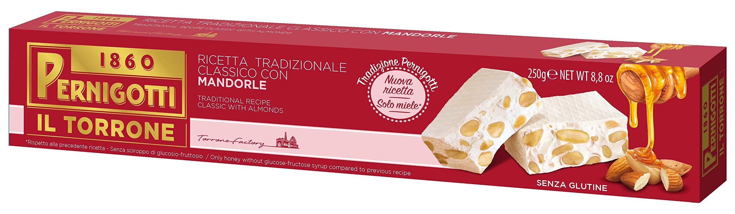 pernigotti-torrone-classico-mandorla-12-x-250-g-3-kg image 1