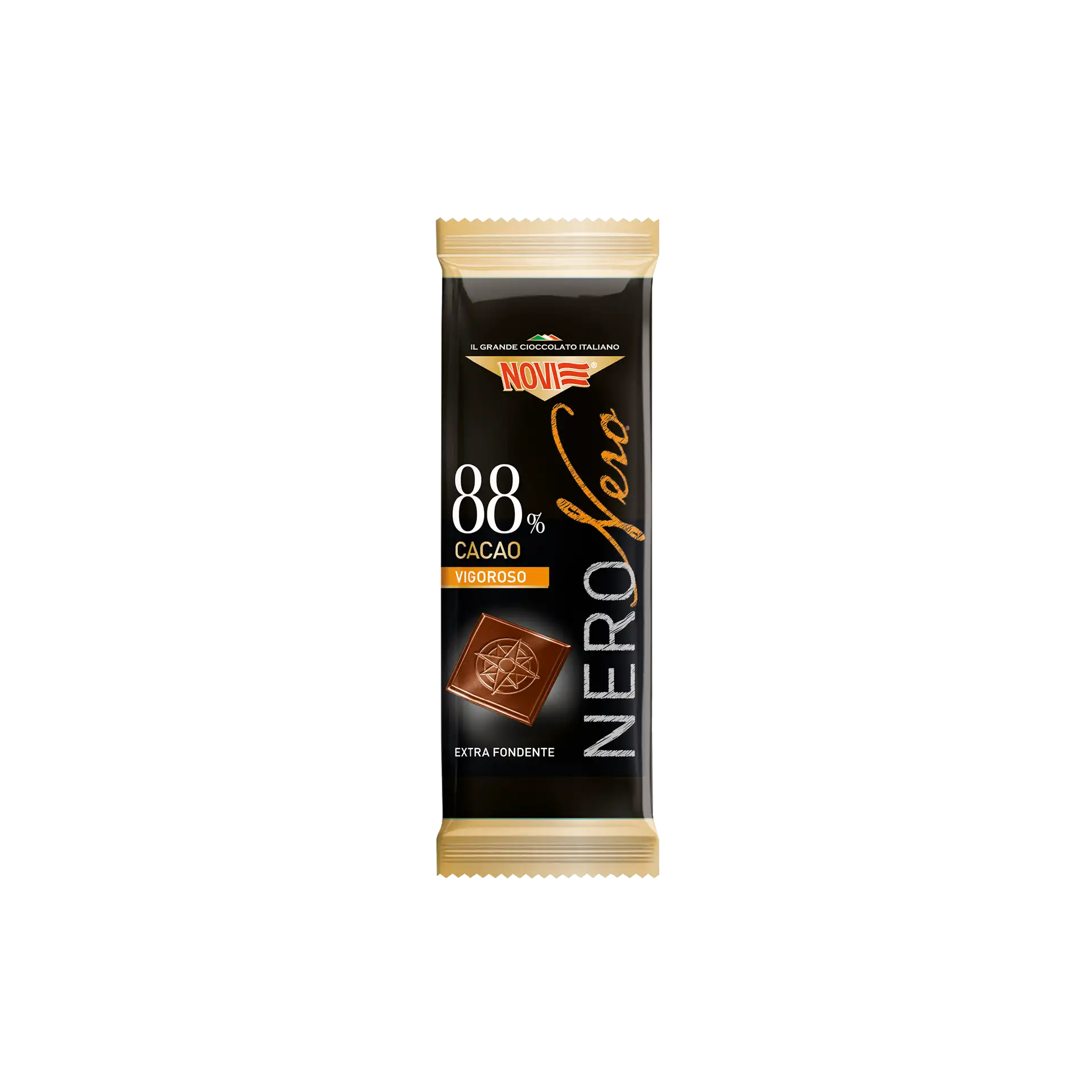 novi-nero-nero-88-cacao-barretta-fondente-22g image 1