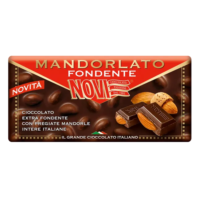 novi-tavoletta-mandorlato-fondente-con-mandorle-intere-100g image 1